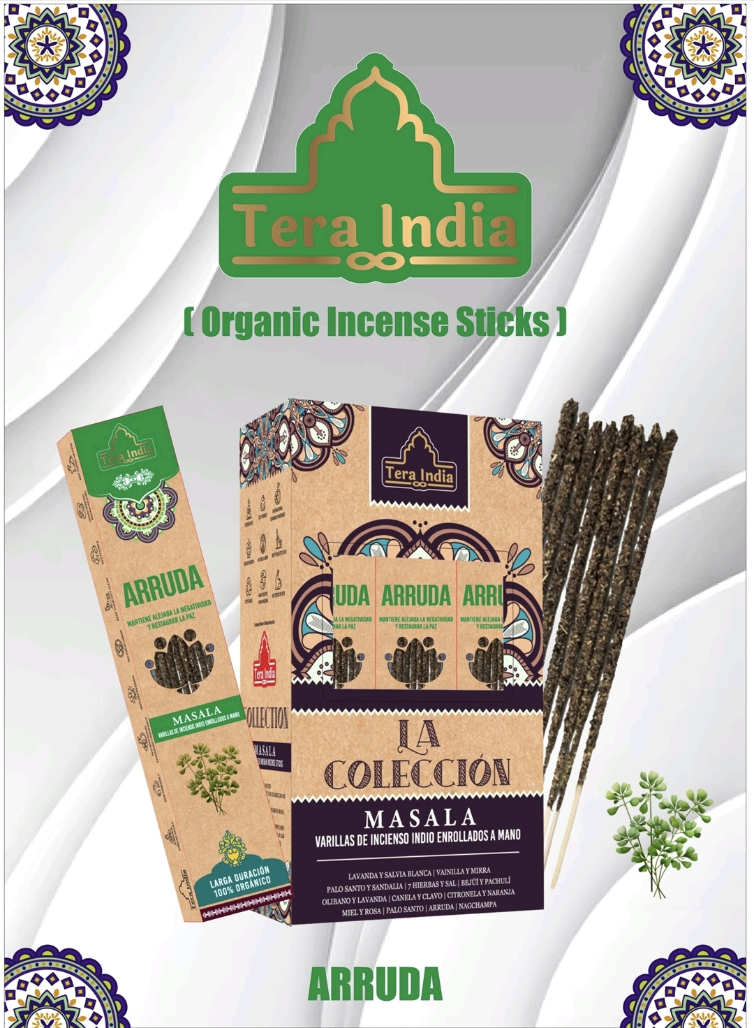 INCIENSO ORGANICO ARRUDA